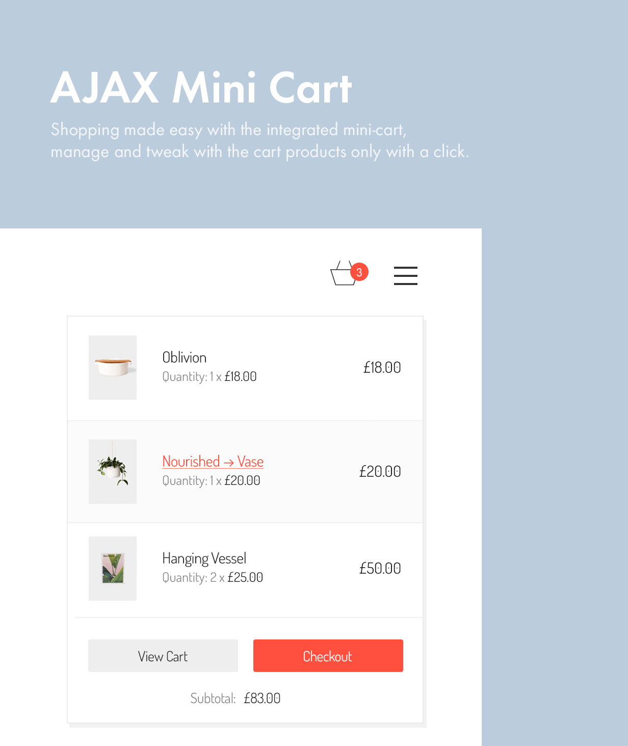 Mini chariot AJAX