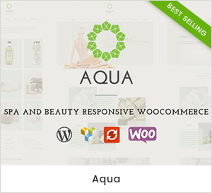 Aqua - Spa et Beauté Thème WordPress WooCommerce adaptatif