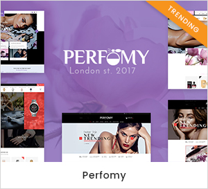 Perfomy - Parfum et bijoux Thème WordPress pour WooCommerce