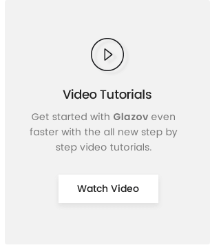 Guide vidéo Glazov
