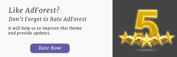 AdForest - Le plus grand thème WordPress classé