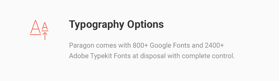 Options de typographie