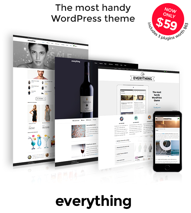 Everything - Le thème WordPress le plus utile