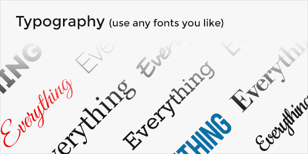 Typographie (utilisez n'importe quel personnage que vous aimez)