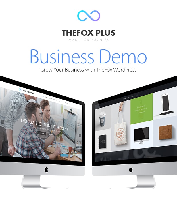 Thème WordPress Business TheFox - Version 1.3 Nouvelle mise à jour