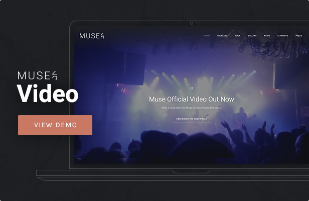 Muse - Thème WordPress pour les albums de musique