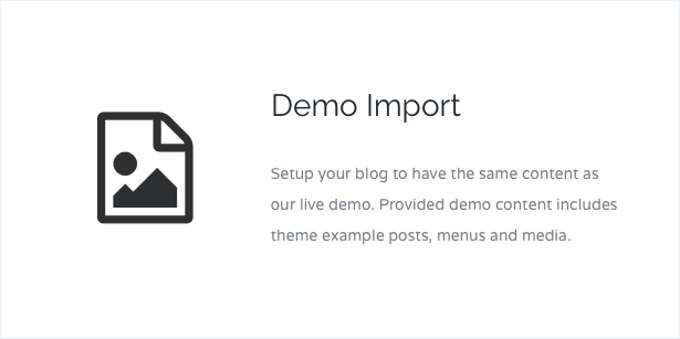 Import Demo