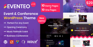 Eventeo – Thème WordPress pour événements et conférences Theme Division