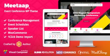 Meetaap – Thème WordPress pour événements et conférences Theme Division