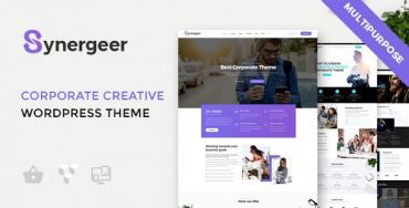 Synergeer – Thème WordPress créatif d'entreprise Theme Division