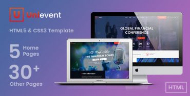 Unique – Modèle HTML d'événements et de conférences Theme Division