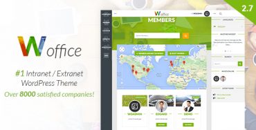 Woffice – Thème WordPress Intranet / Extranet Woffice - Thème WordPress Intranet / Extranet