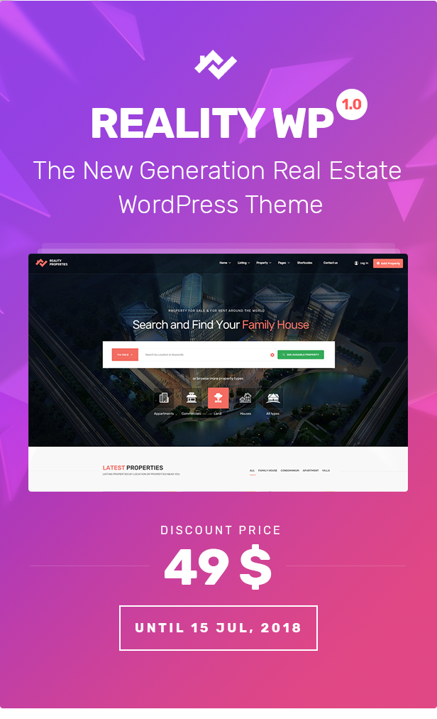 Thème WordPress immobilier