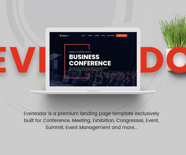 EventAdor Event Marketing Thème WordPress