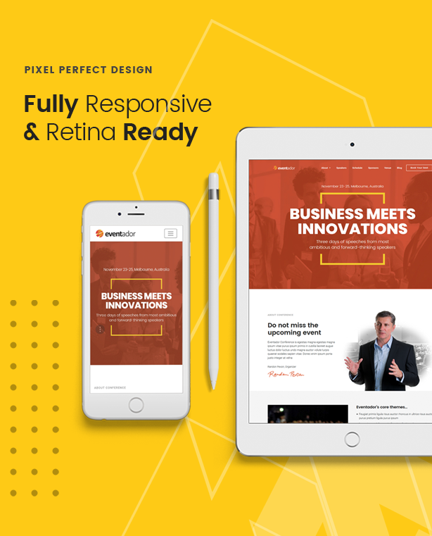 EventAdor Event Marketing Thème WordPress