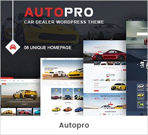 AutoPro - Thèmes WordPress pour les concessionnaires automobiles