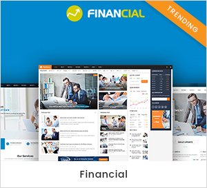 Financier - Thème WordPress économique et financier