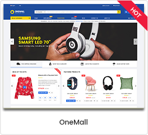 OneMall - Thème WordPress e-commerce et MarketPlace polyvalent 