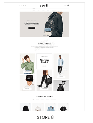 template storeify store classique "title =" classique shopify template