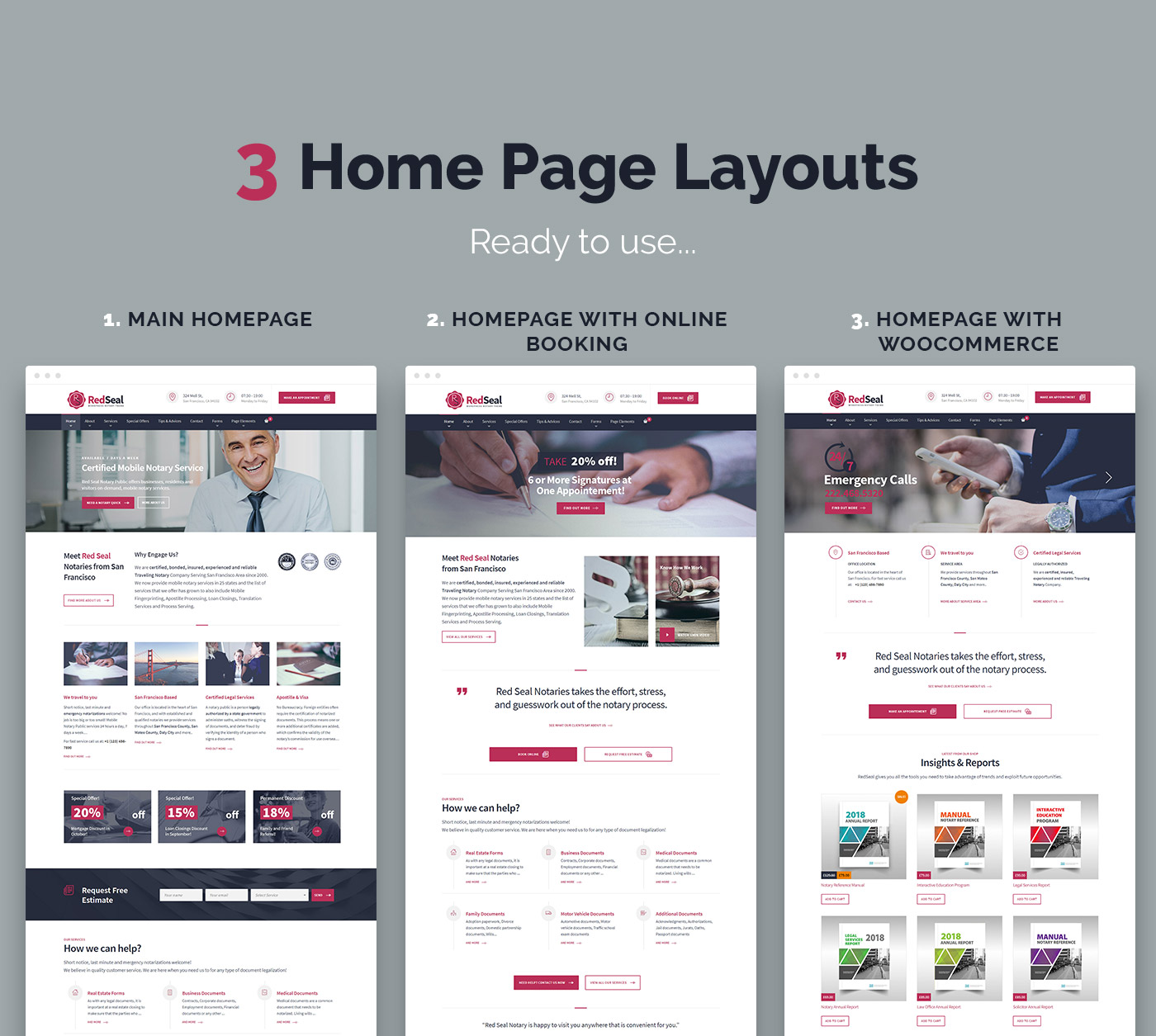 RedSeal HomePages