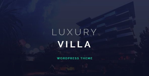 Villa de luxe - Thème WordPress en vedette