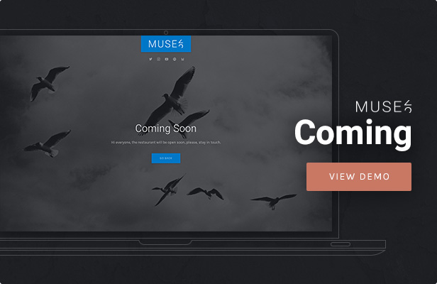 Muse - Bientôt WordPress Theme