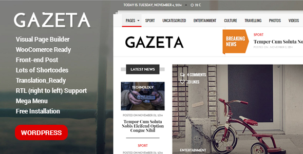 Max Reporter - Modèle de magazine HTML - 47