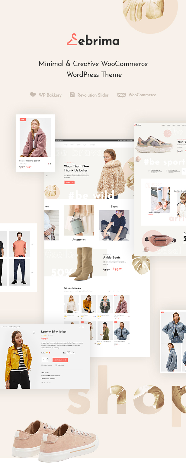 Ebrima - Thème WooCommerce WP minimal et créatif - 2