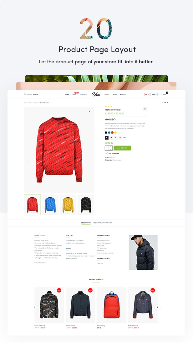 Urus - Thème WooCommerce polyvalent réactif - 16