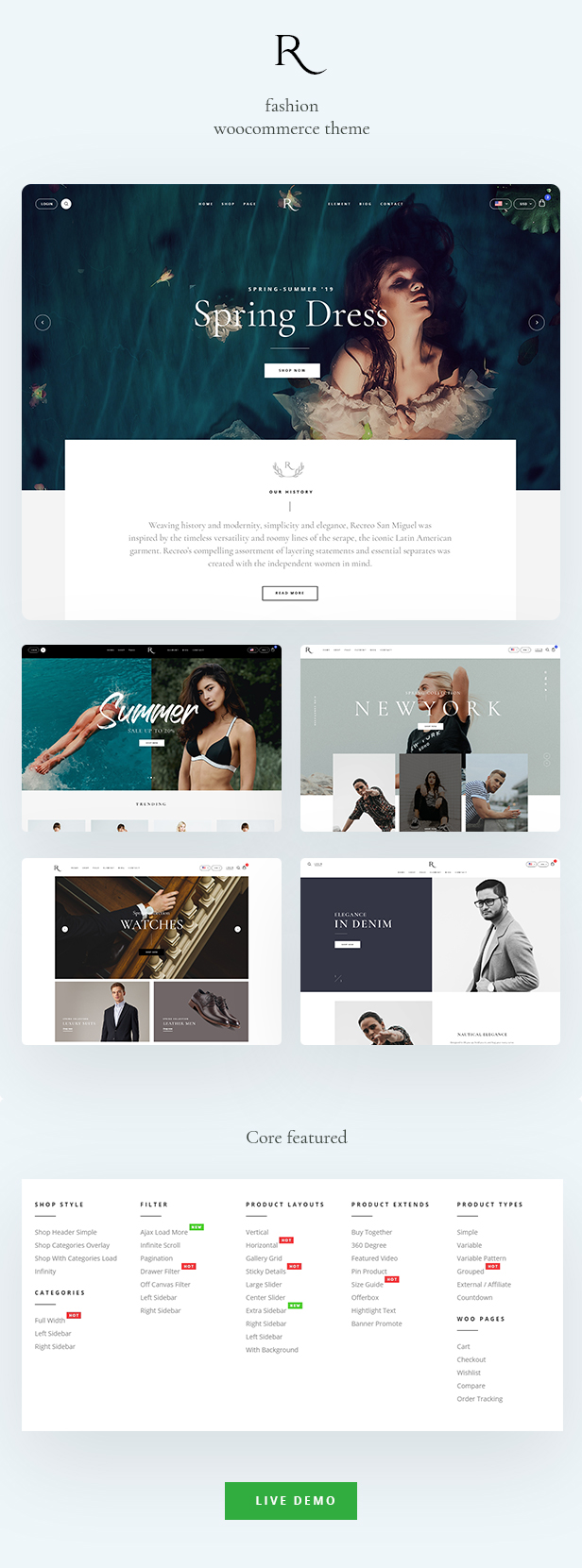 Thème WordPress par Rion WooCommerce 