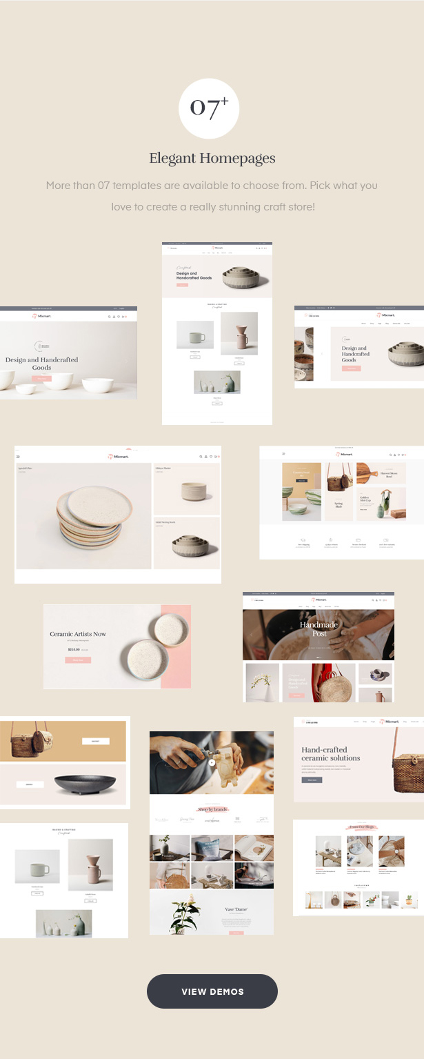 Mixmart - Thèmes WordPress WooCommerce à la main