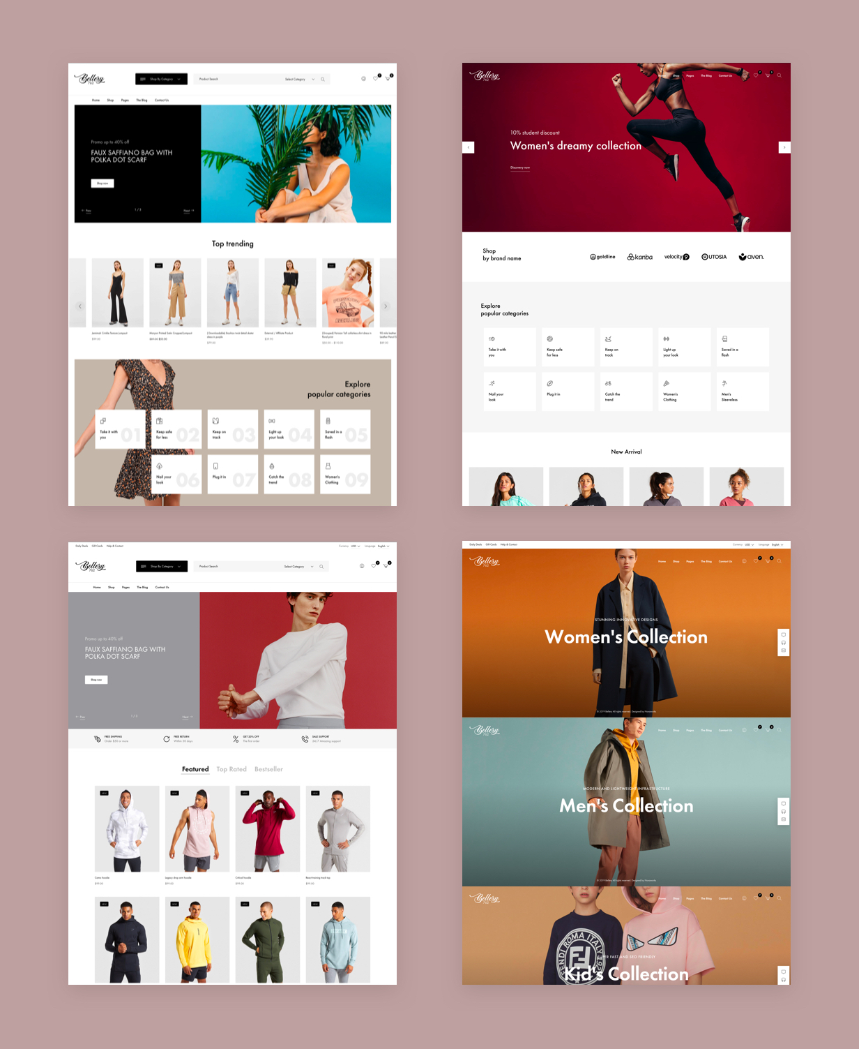 Bellery - Thème WooCommerce moderne et minimal - 2