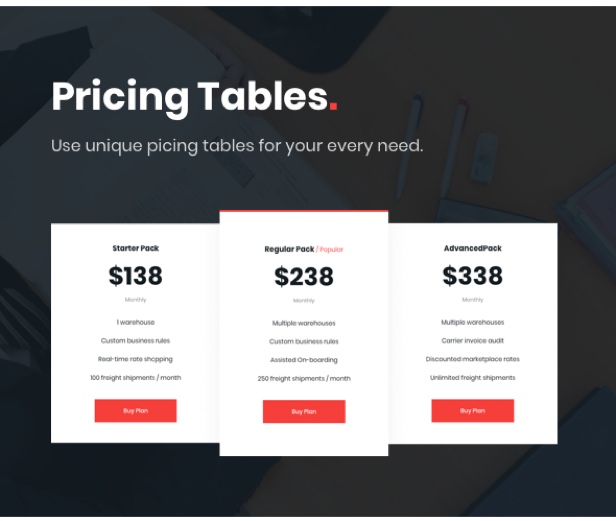 Moovit - Thème WordPress logistique - 7