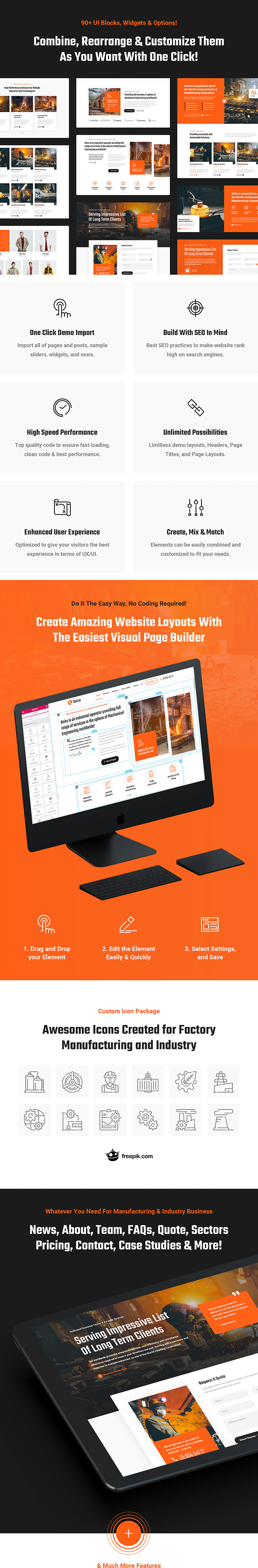 Koira - Thème WordPress pour l'industrie et la fabrication - 4