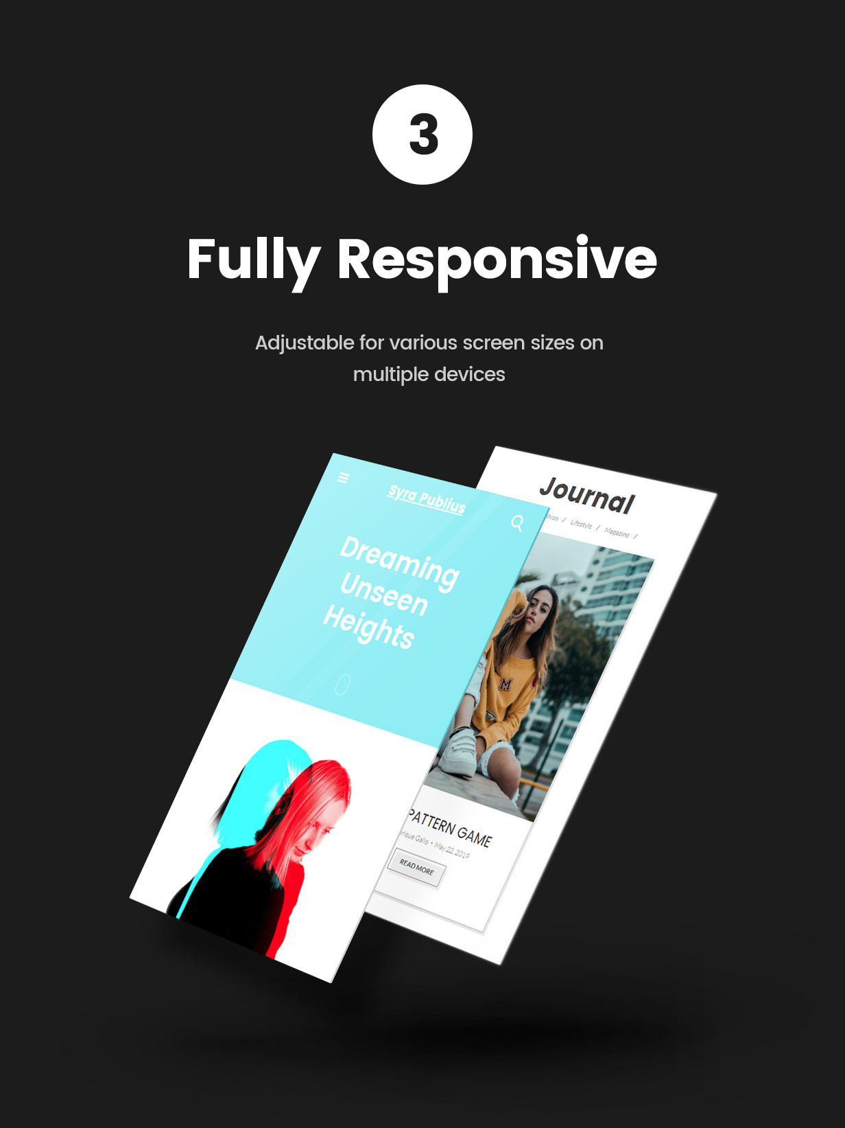 Syra - Un thème WordPress de portfolio minimaliste - 3