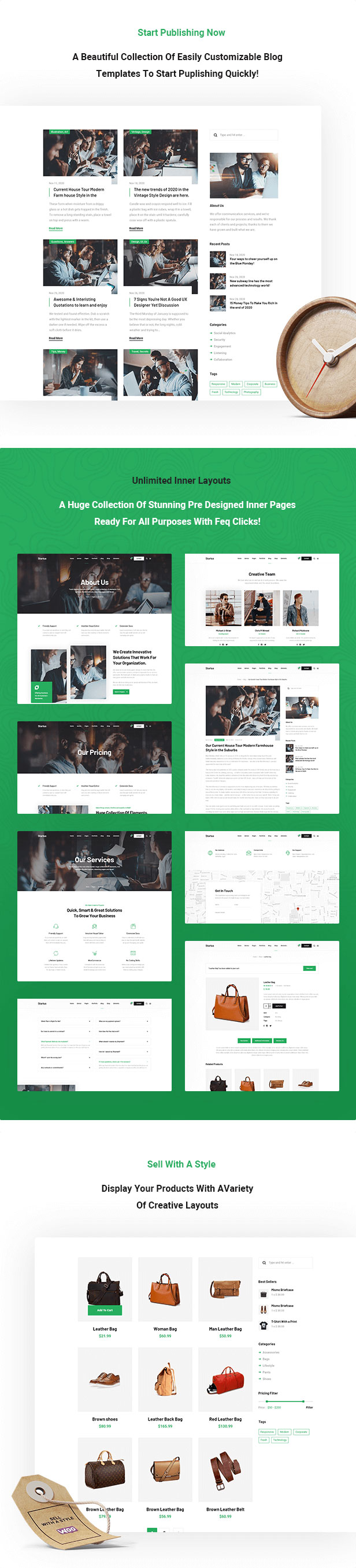 Startus - Thème WordPress polyvalent pour entreprises - 2