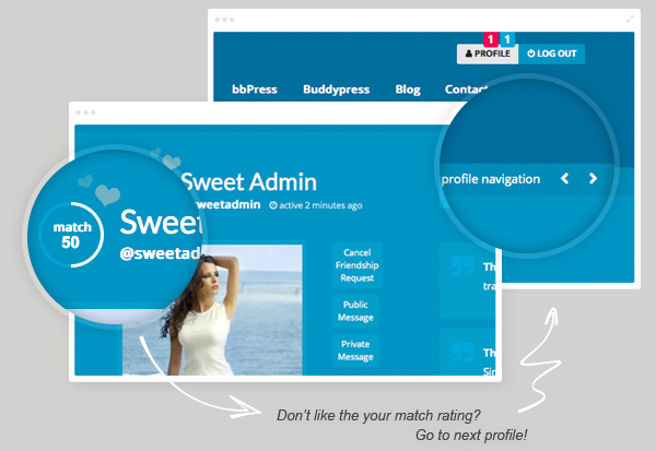 Sweet Date - Plus qu'un thème de rencontres WordPress - 8