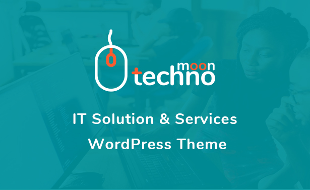 Techno Moon - Thème WordPress pour solutions et services informatiques - 1