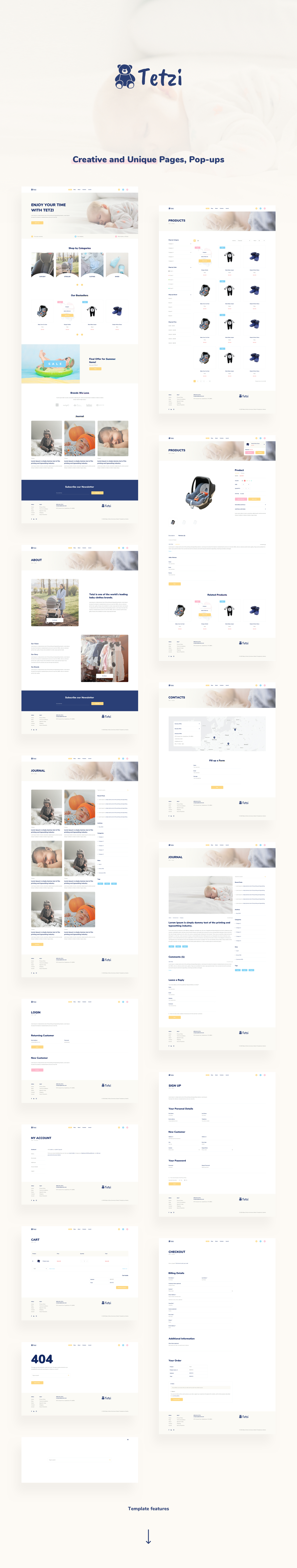 Présentation Tetzi Adobe XD