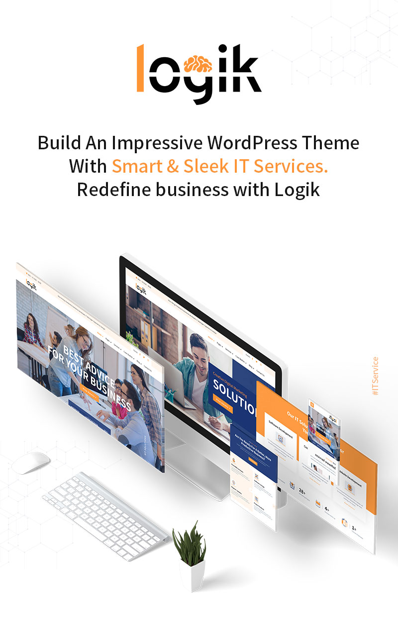 Logik | Thème WordPress pour les services informatiques - 5