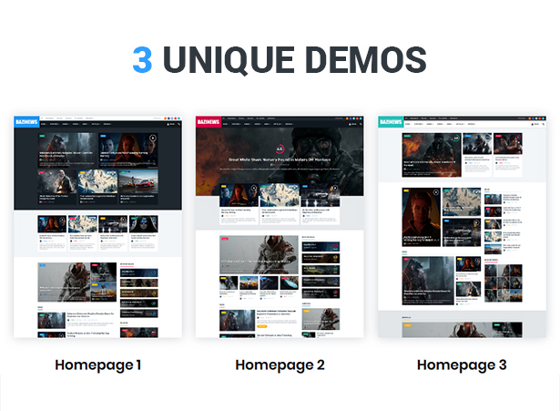 Bazinews - Nouvelles et thèmes d'actualité sur les jeux WordPress - 1