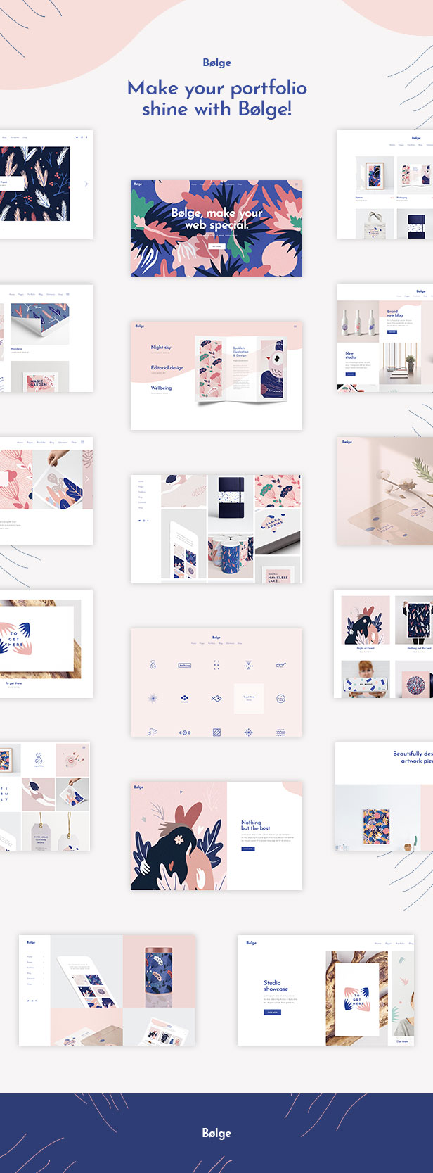 Bolge - Un thème créatif pour le portfolio multi-concept - 1