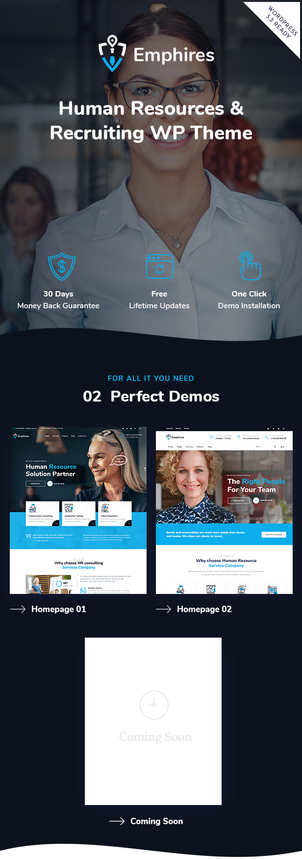 Emphires WordPress Theme